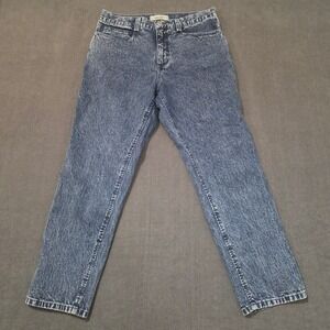 Rachel Comey Womens High Rise Straight Leg Acid Wash Blue Denim Jeans Size 6
